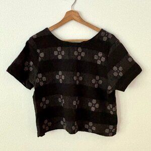 Ace & Jig Button Front Tee Size Medium